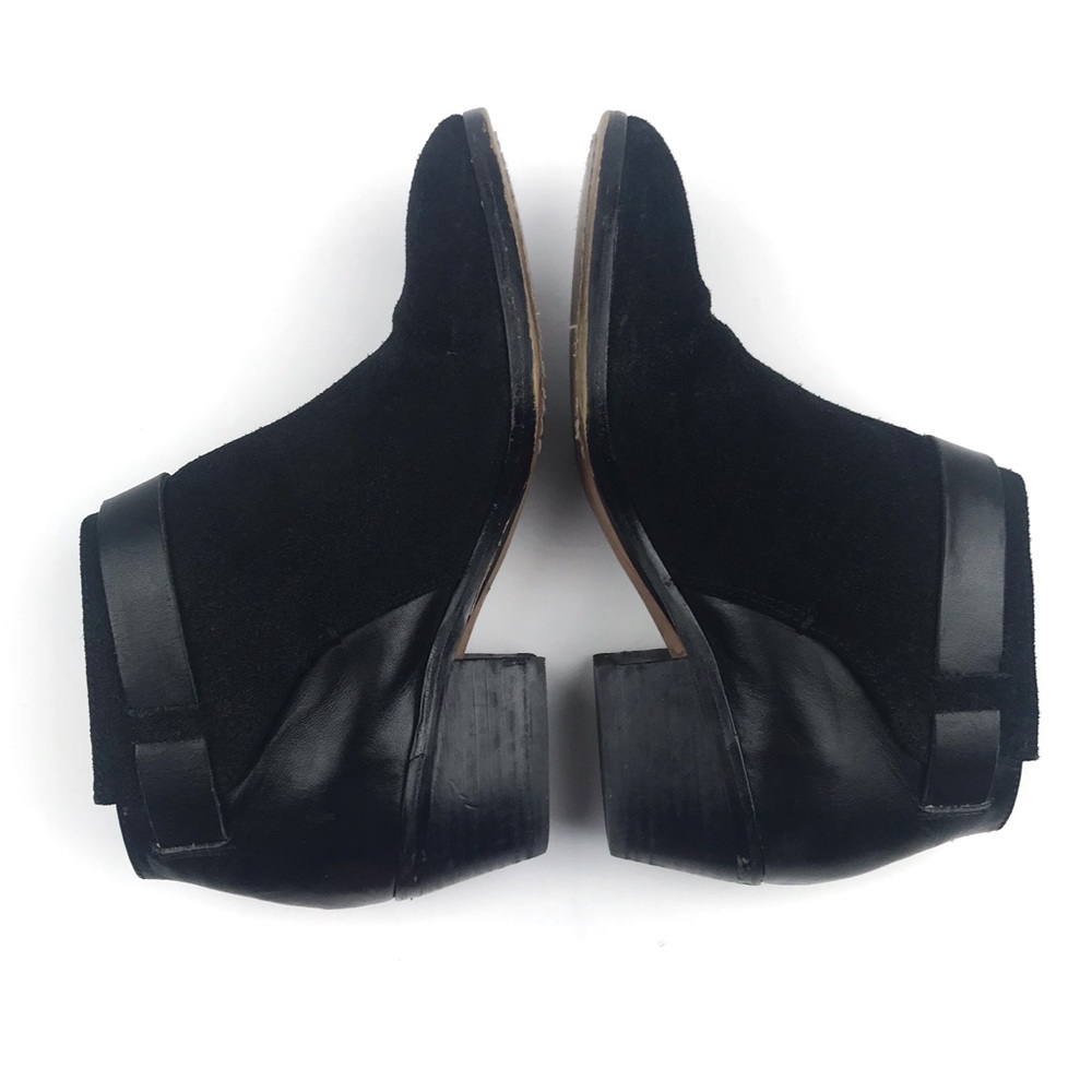 Madewell | Black Charley Collard Stud Ankle Bootie